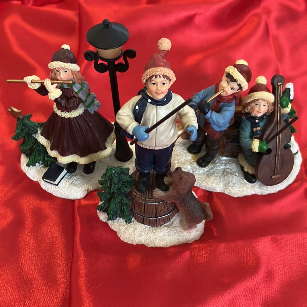 Close to Vintage Village square 2005 Children with Instruments Mervyns kid band